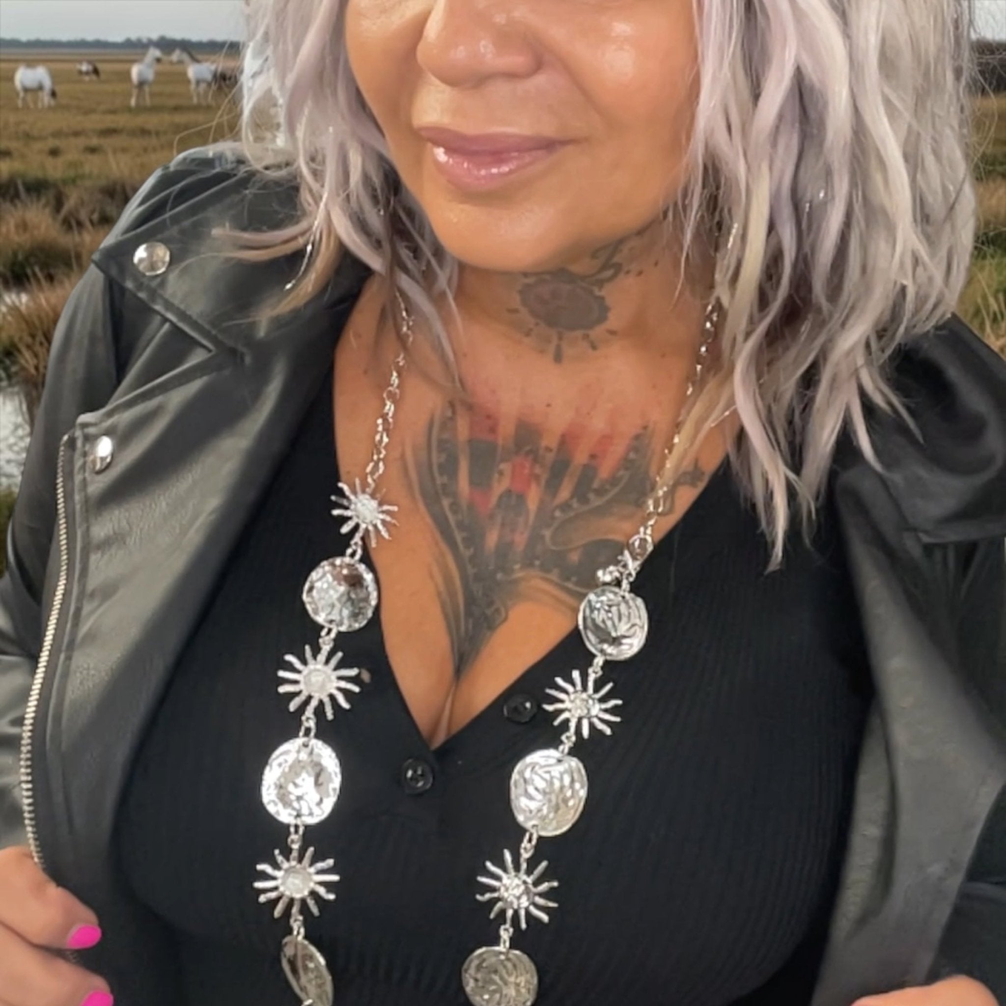 Collier breloques transformers - L'autre mode