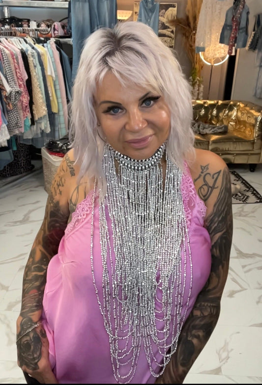 Collier de corps perlé - L'autre mode