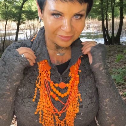 colliers fantasia crunching - L'autre mode