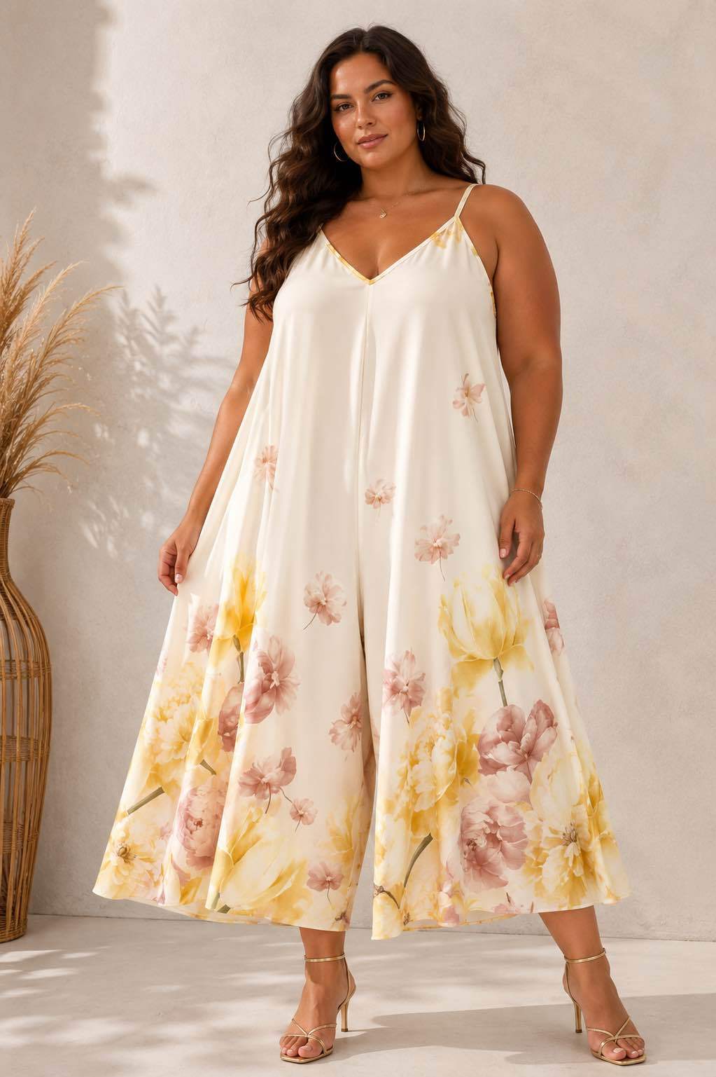 combi asym fleurie - L'autre mode