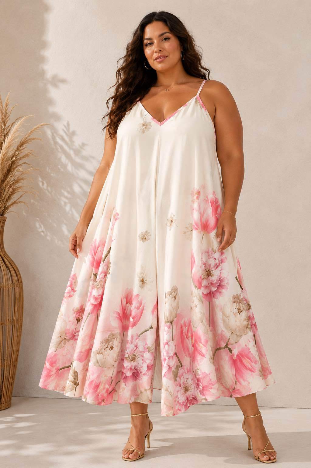 combi asym fleurie - L'autre mode