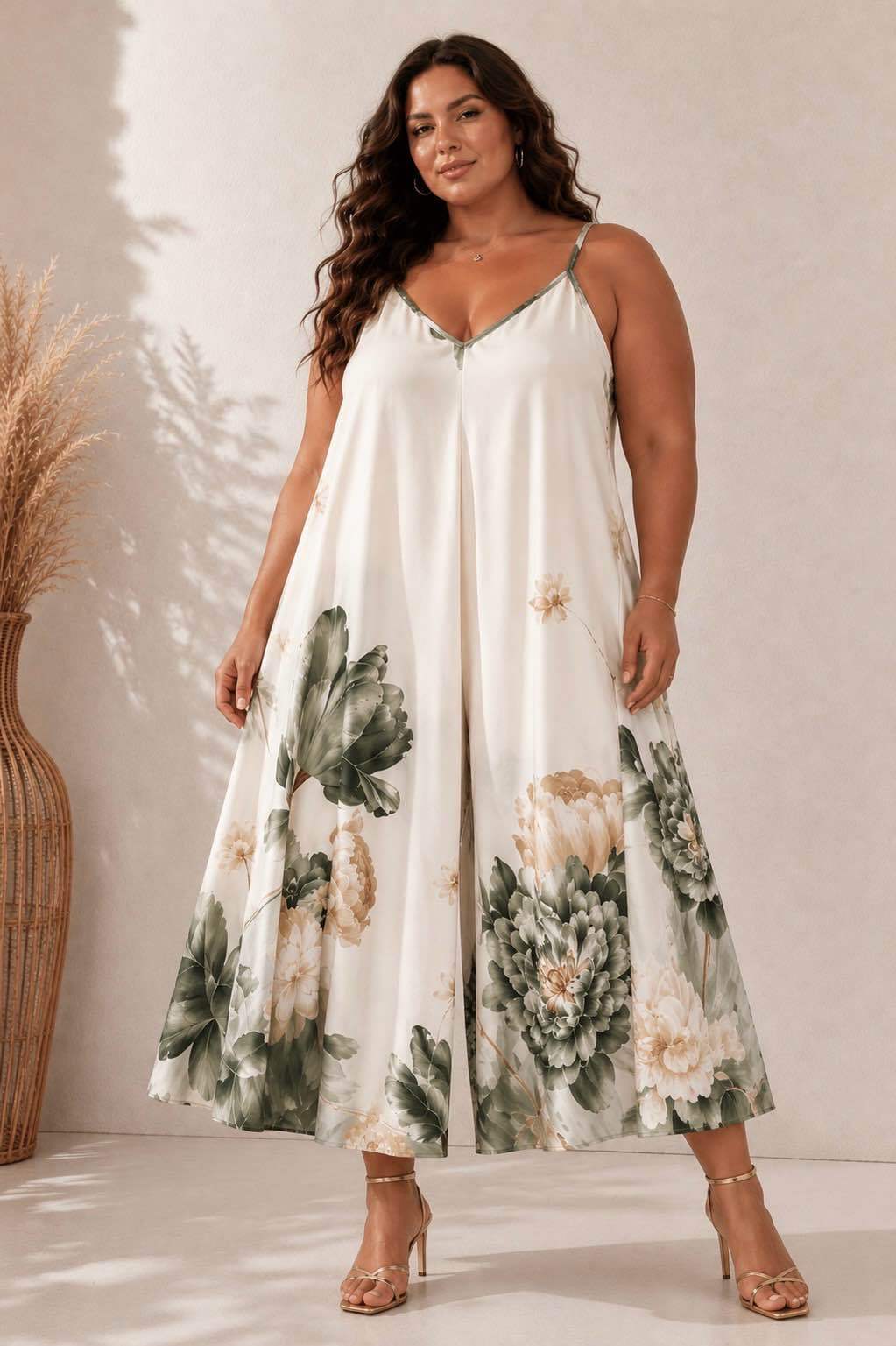 combi asym fleurie - L'autre mode