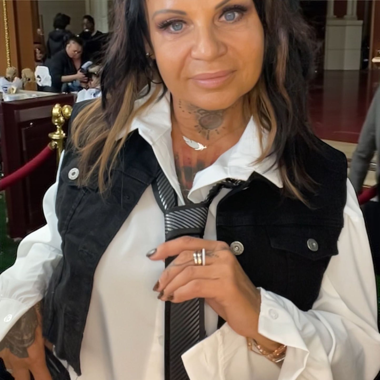 cravate carbone - L'autre mode