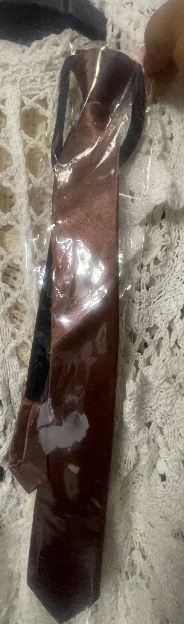 cravate fine fermeture éclair - L'autre mode
