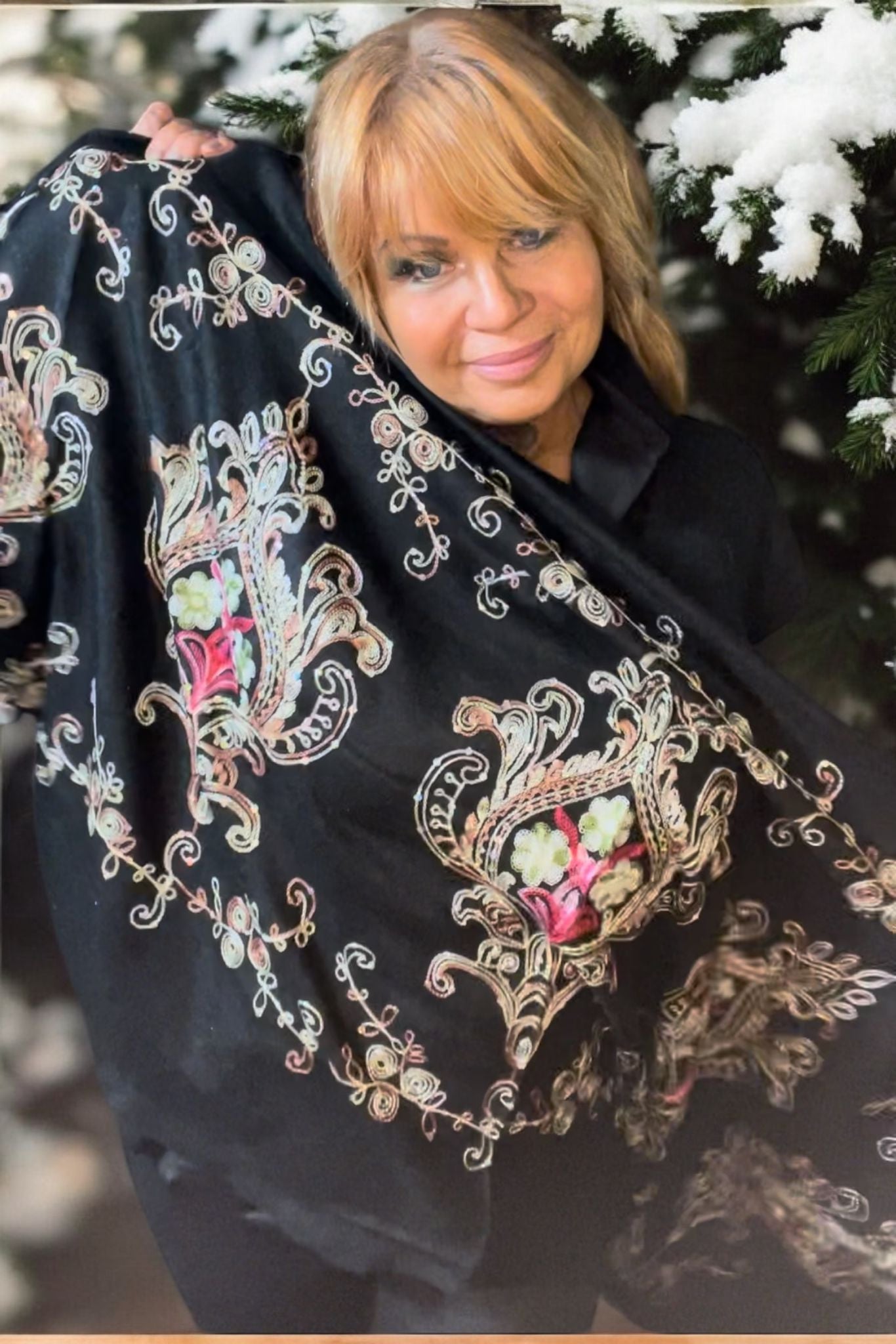 écharpe foulard étincelle du temps - L'autre mode