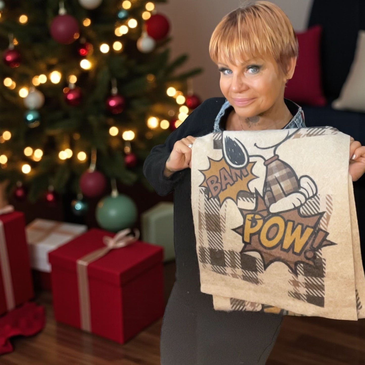 echarpe graphique de chaleur - L'autre mode