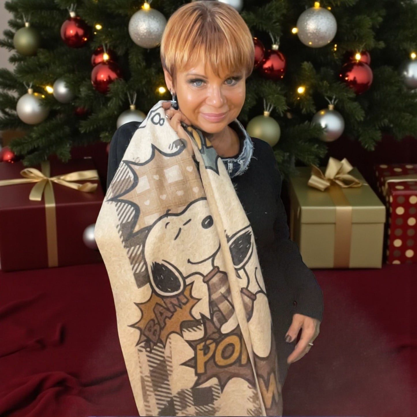 echarpe graphique de chaleur - L'autre mode