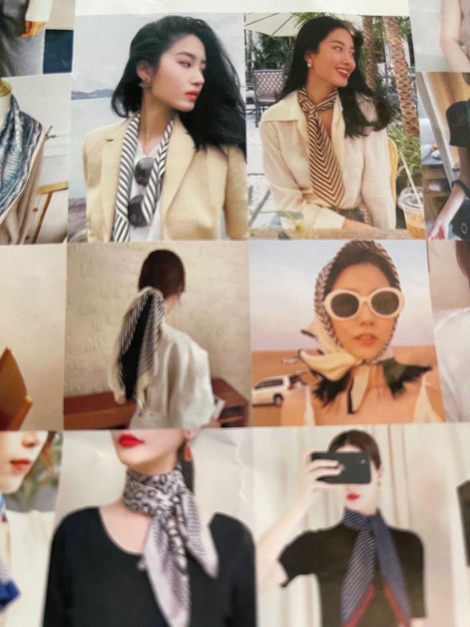 FOULARD BANDEAU MULTI POSITIONS - L'autre mode