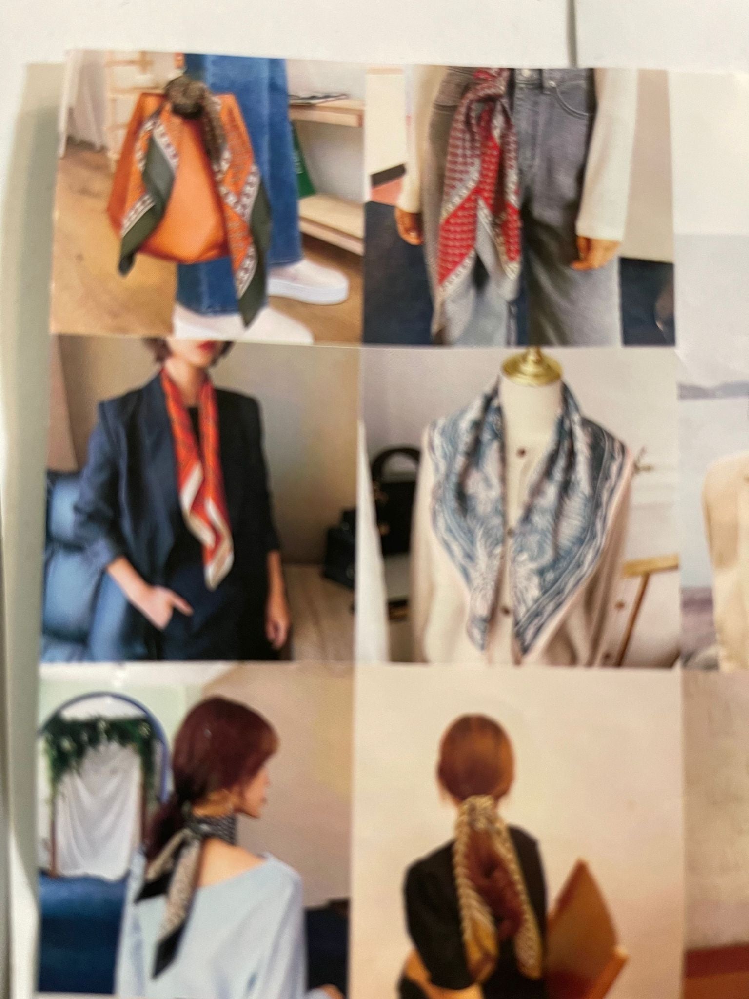 FOULARD BANDEAU MULTI POSITIONS - L'autre mode