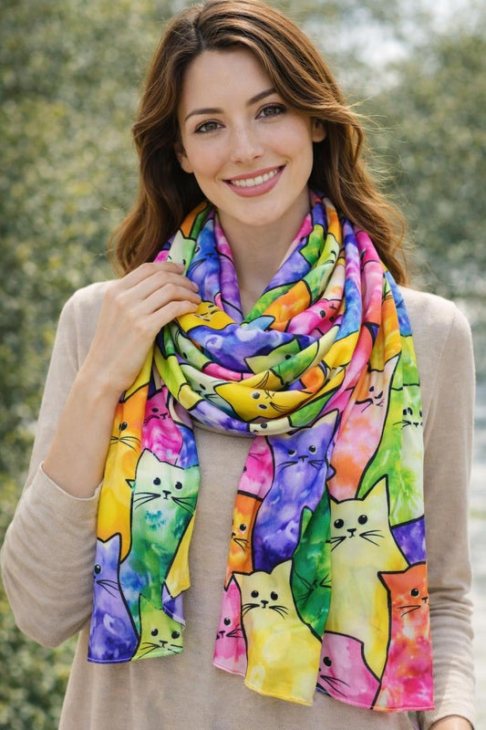 foulard chatons - L'autre mode
