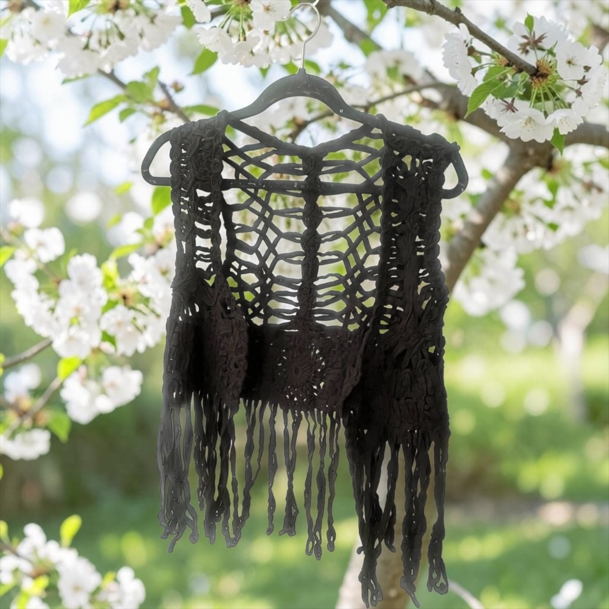 Gilet Bohême franges - L'autre mode
