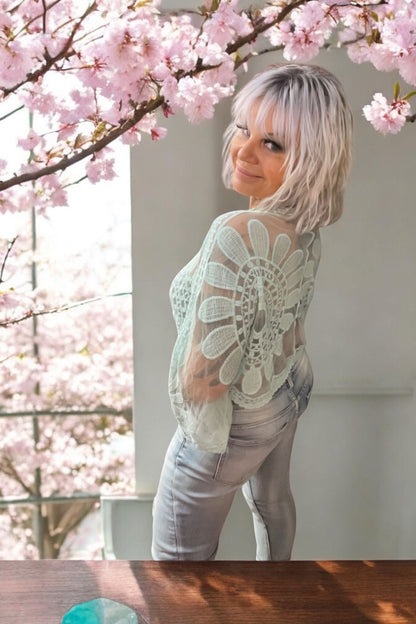 gilet boléro fin - L'autre mode