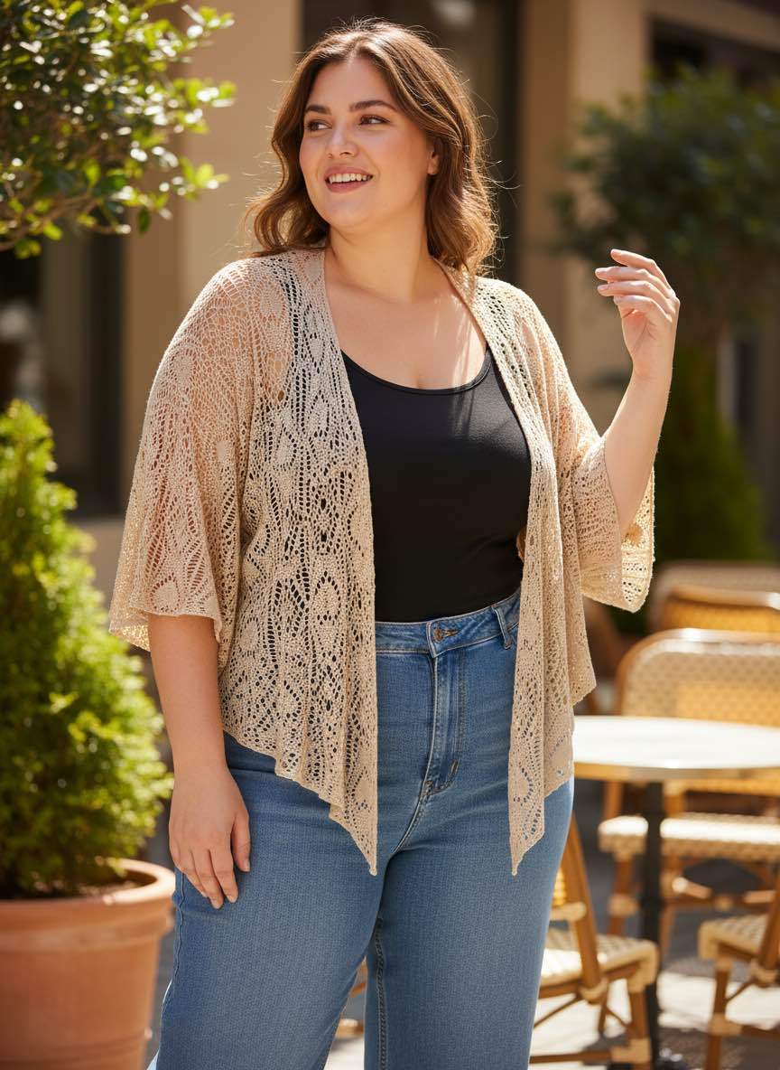Gilet boléro souple - L'autre mode