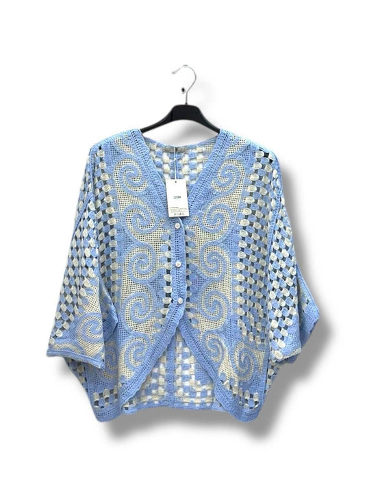 gilet brodé - L'autre mode