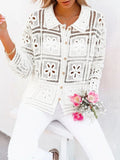 Gilet chemise crochet - L'autre mode