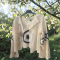 Gilet court macramé - L'autre mode