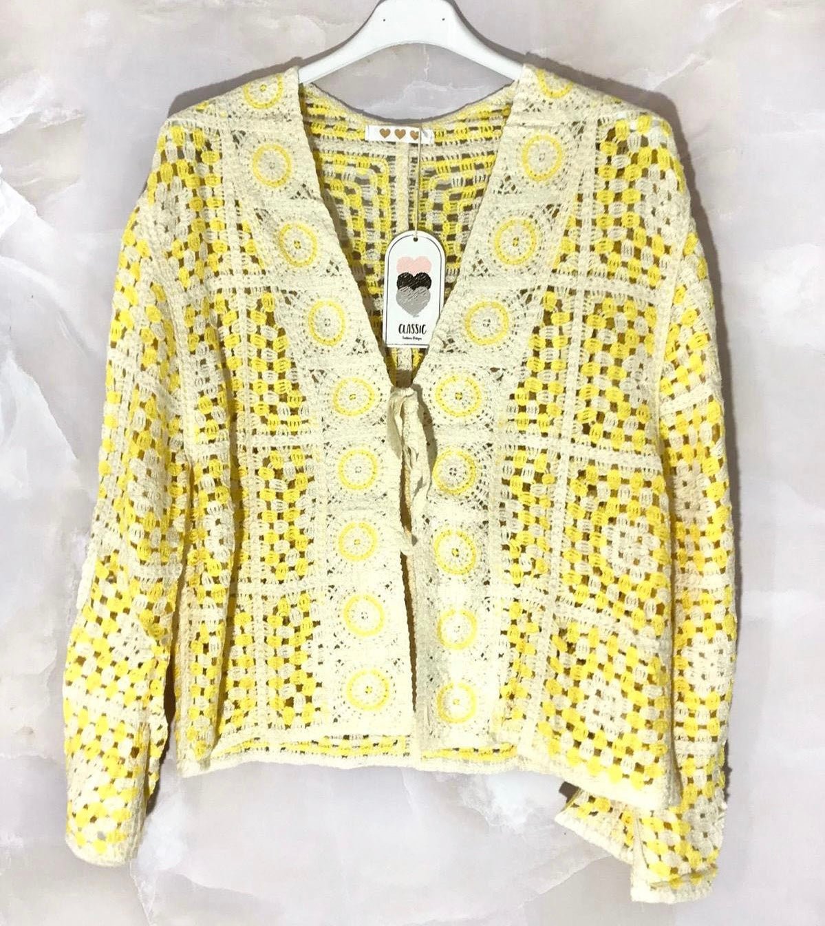 gilet crochet couture - L'autre mode