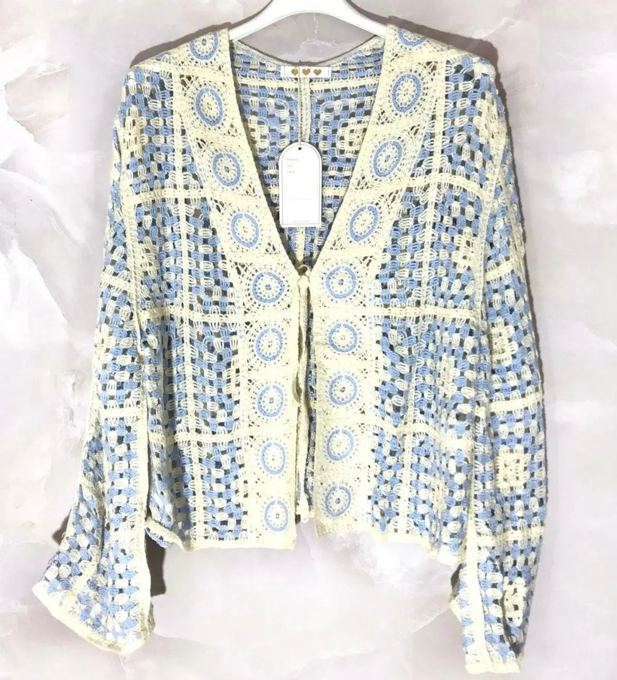 gilet crochet couture - L'autre mode