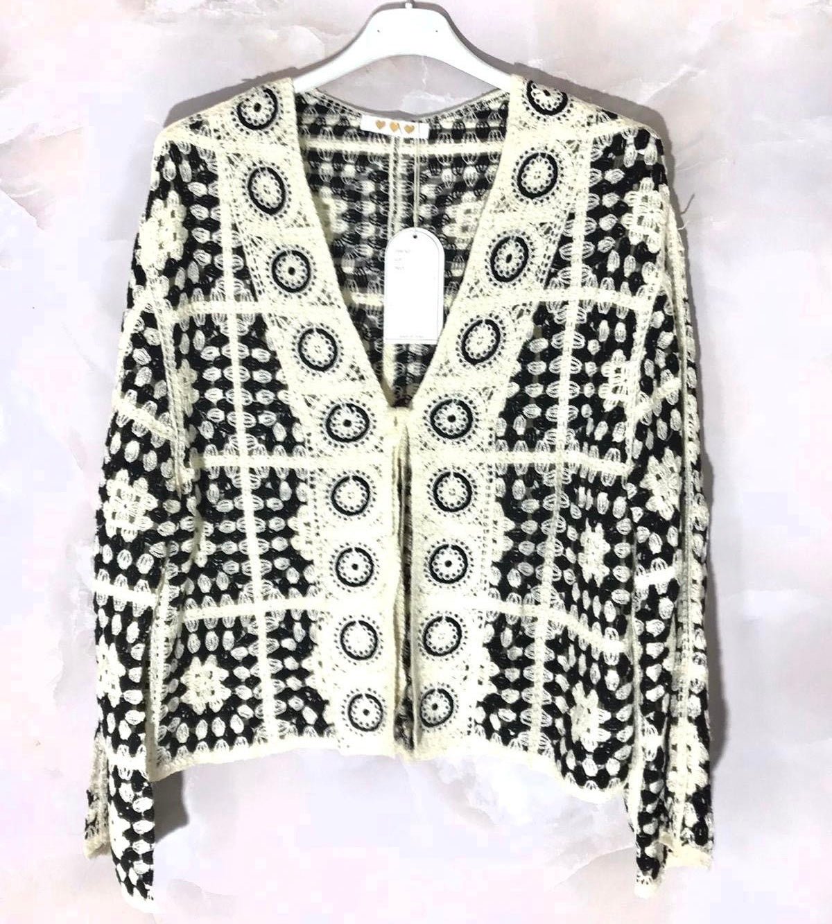 gilet crochet couture - L'autre mode