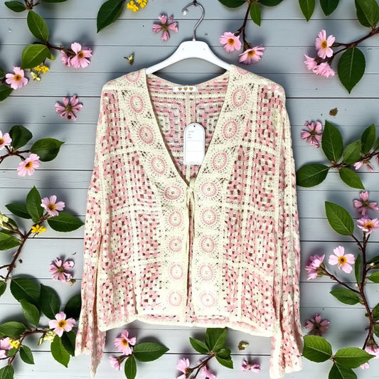 gilet crochet couture - L'autre mode