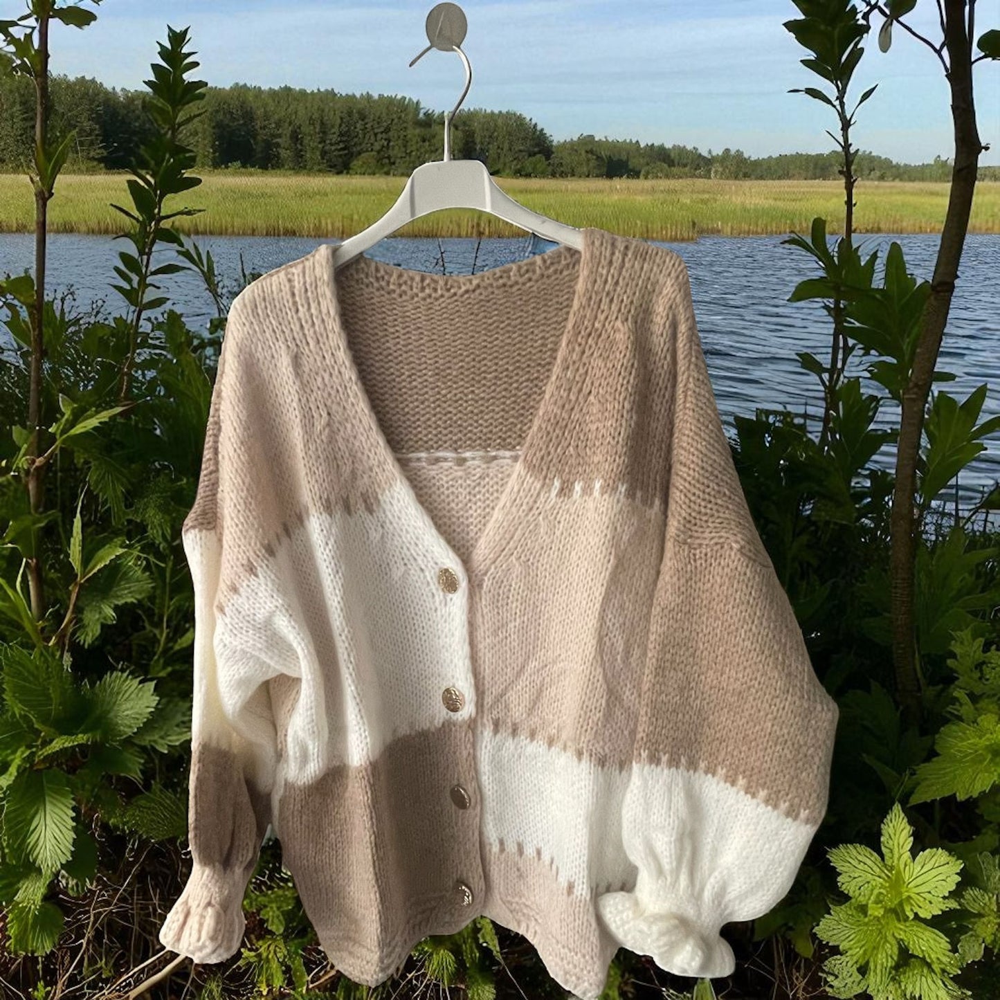 gilet damiers - L'autre mode