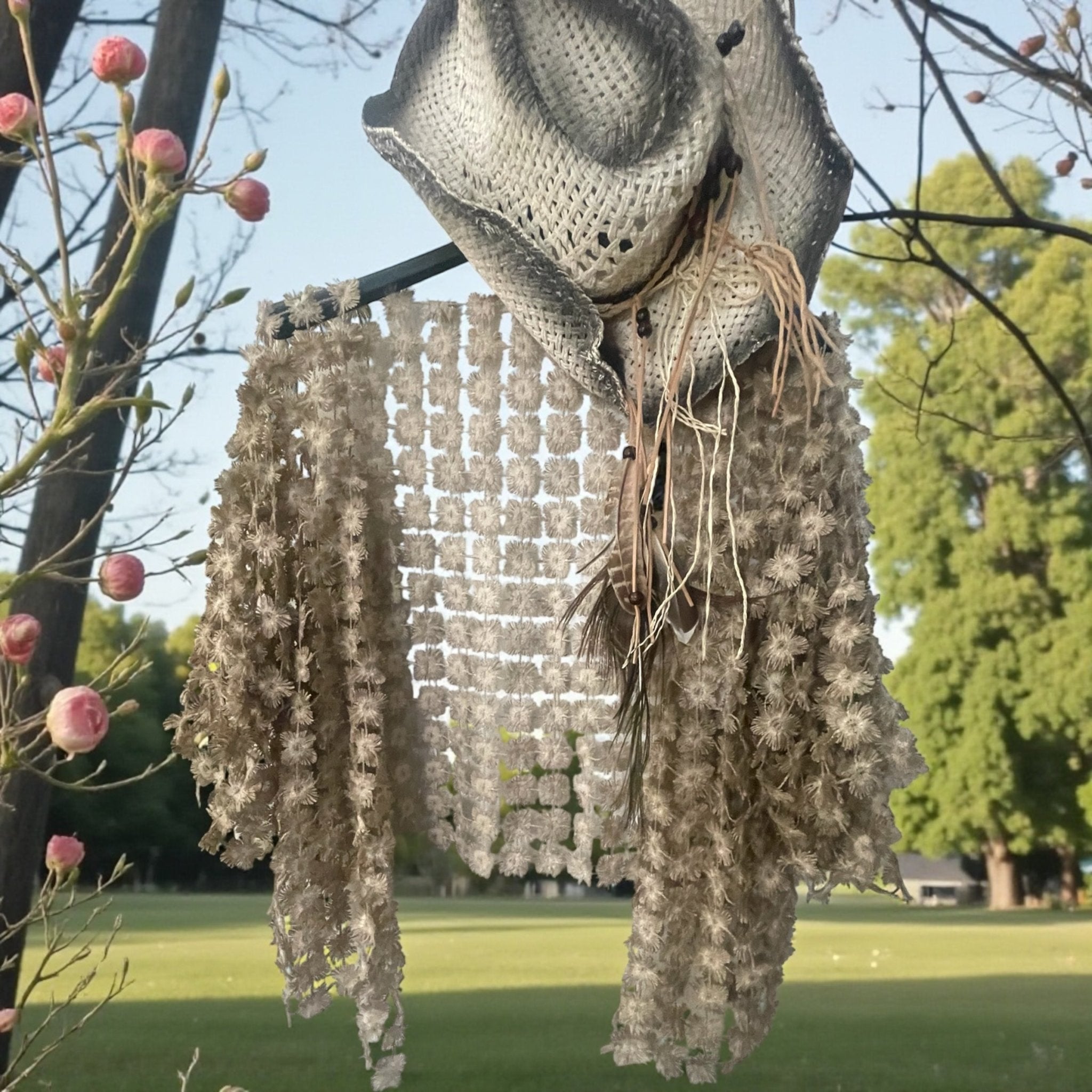 Gilet dentelle de marguerittes - L'autre mode