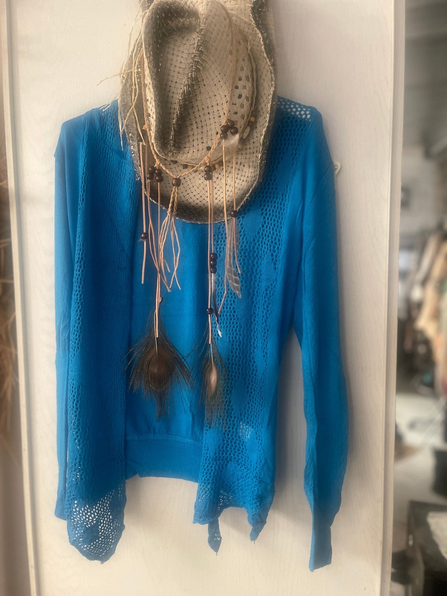 Gilet dentelle fine - L'autre mode