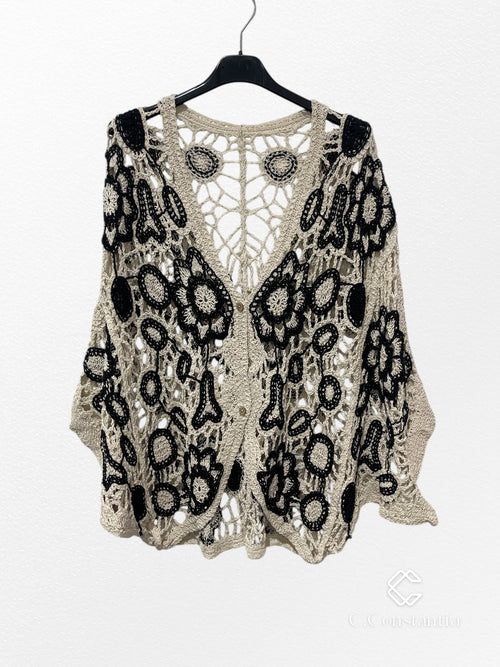 Gilet dentelle préçieuse - L'autre mode