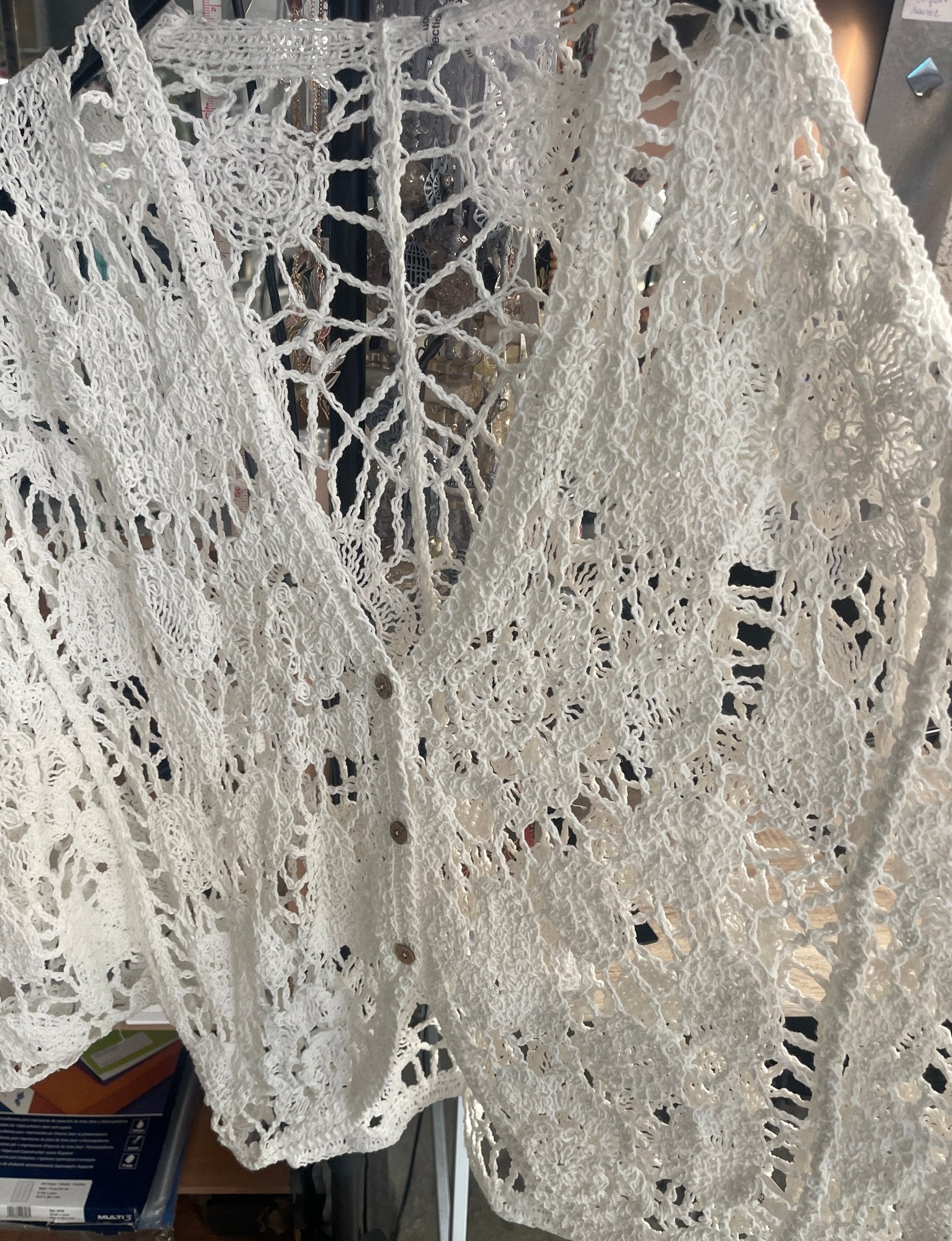 Gilet dentelle préçieuse - L'autre mode