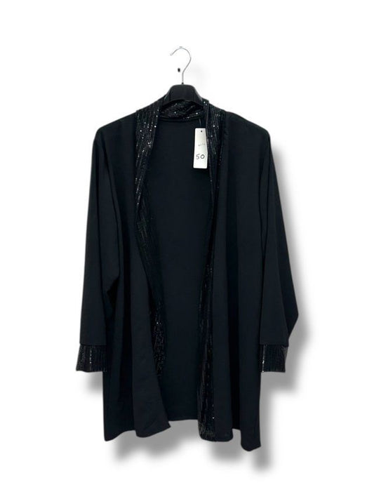 gilet fluide bord sequins - L'autre mode