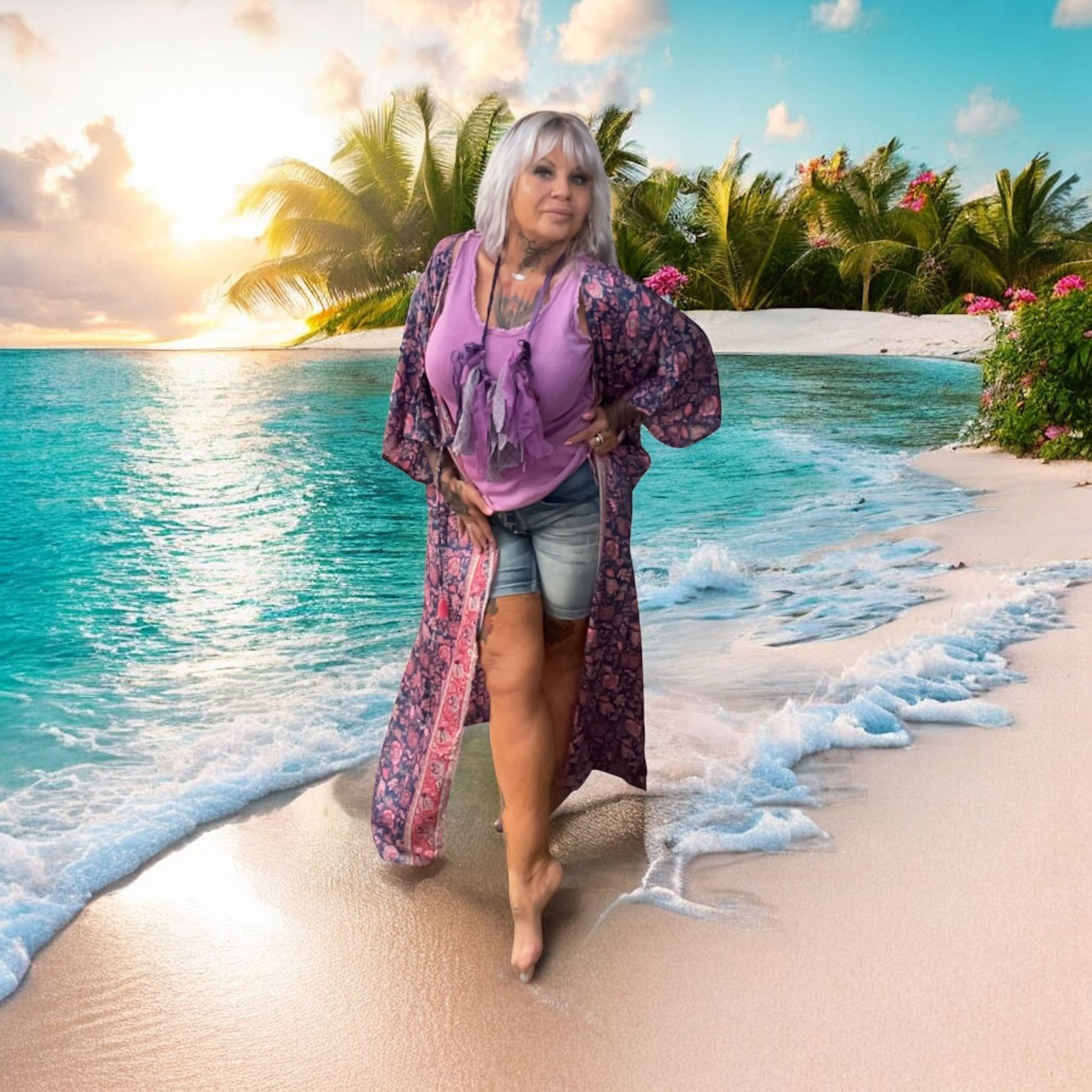 gilet long des îles - L'autre mode