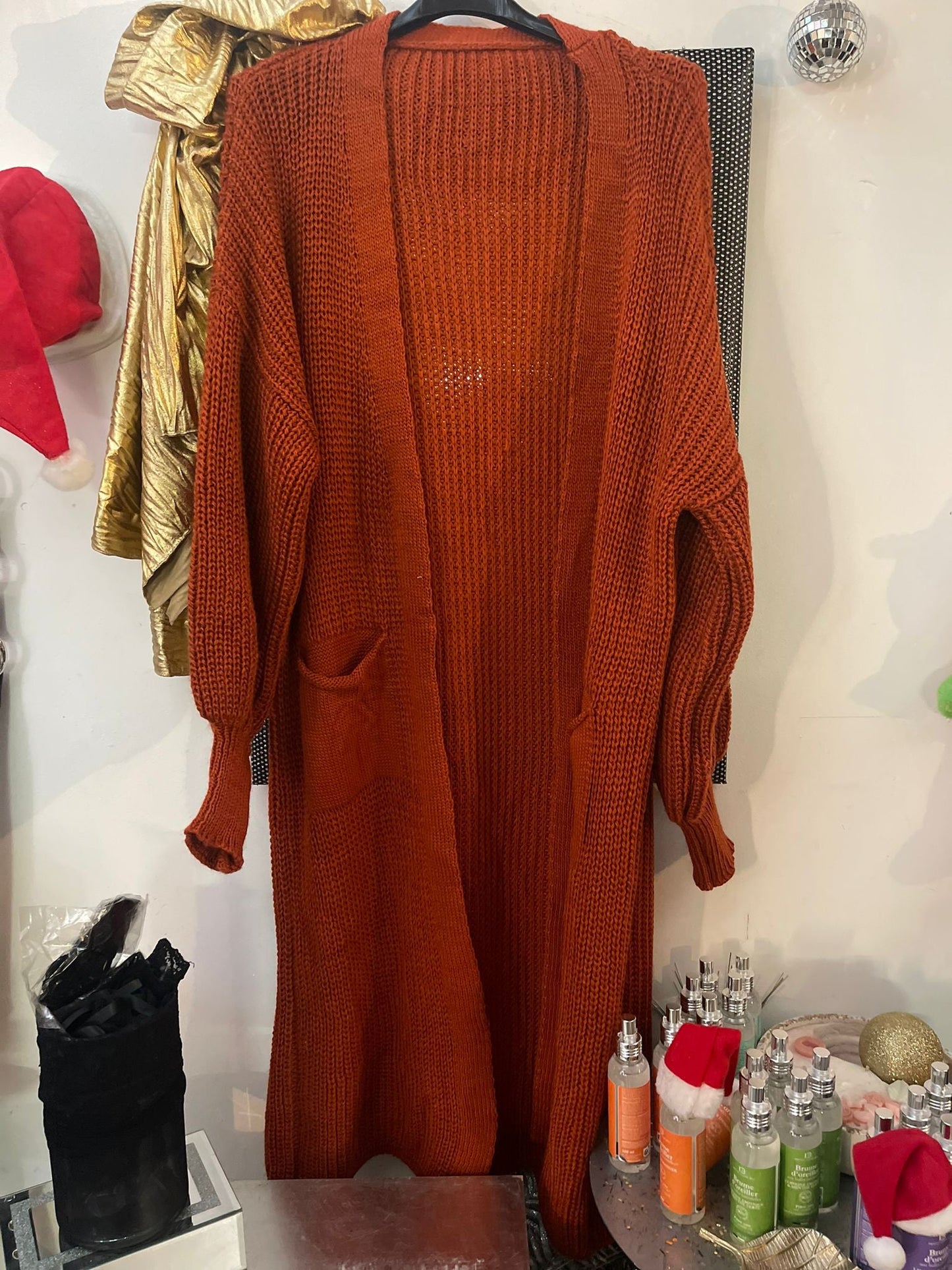 gilet long en maille) - L'autre mode