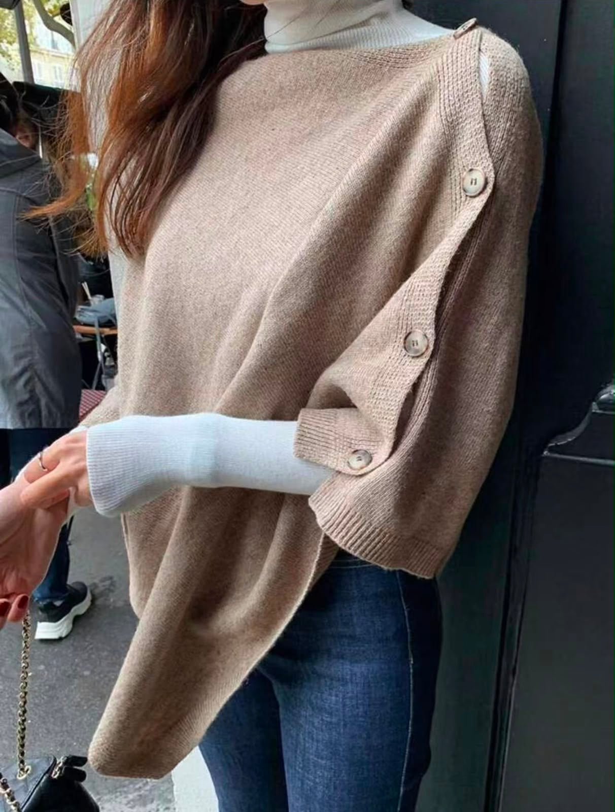 Gilet Ou Poncho 2 Façons De Porter - L'autre mode