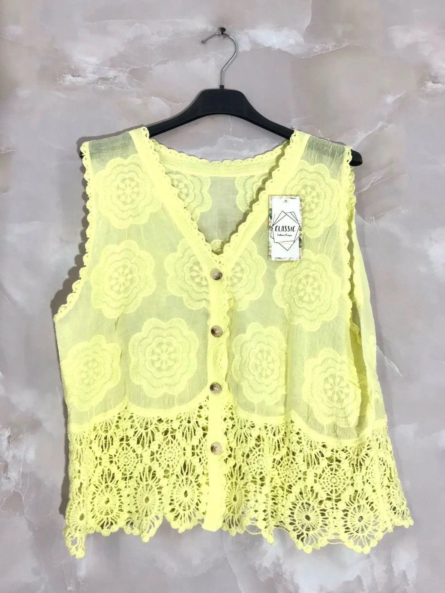 Gilet sans manche cotonnade - L'autre mode