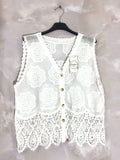 Gilet sans manche cotonnade - L'autre mode