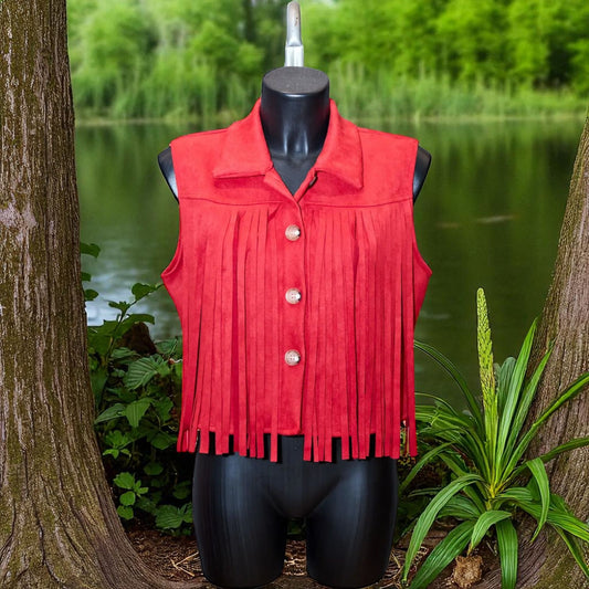 gilet sans manches wild west - L'autre mode
