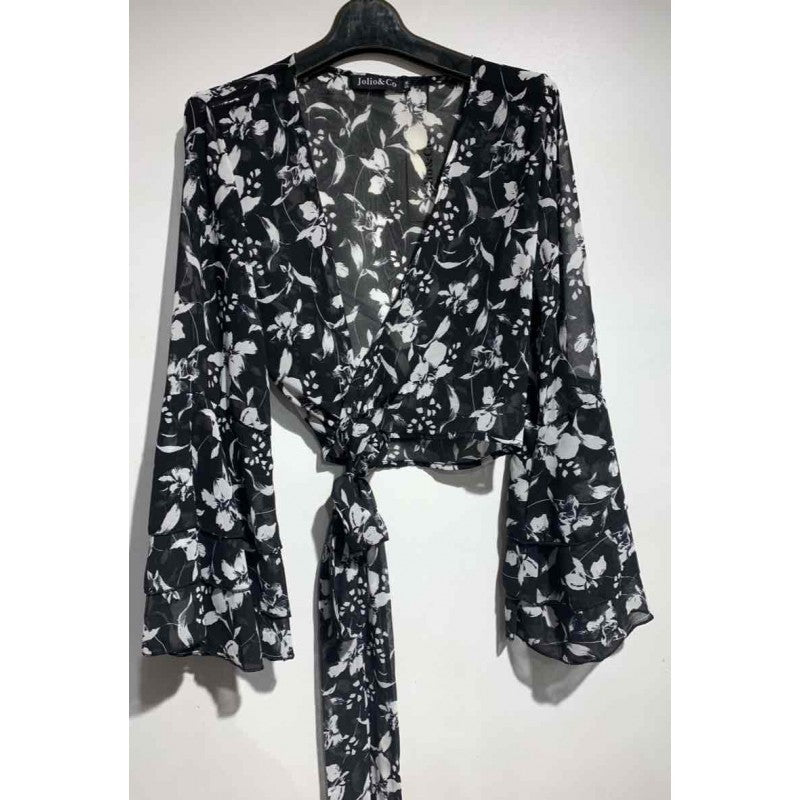 GILET VOILE CACHE - COEUR - L'autre mode