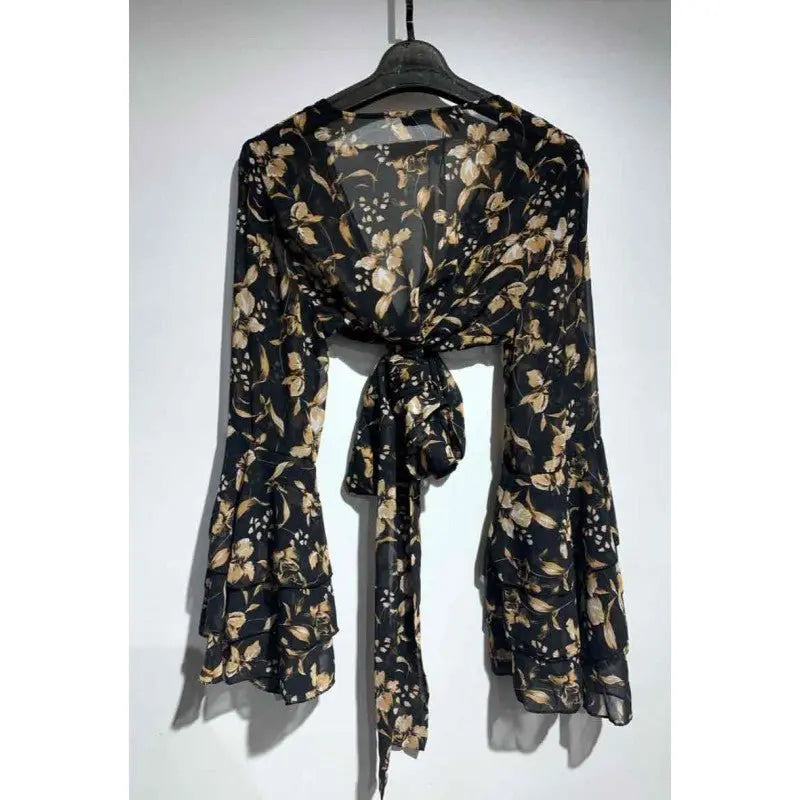 GILET VOILE CACHE - COEUR - L'autre mode