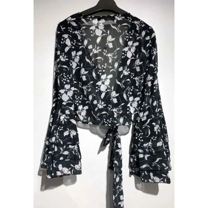 GILET VOILE CACHE - COEUR - L'autre mode
