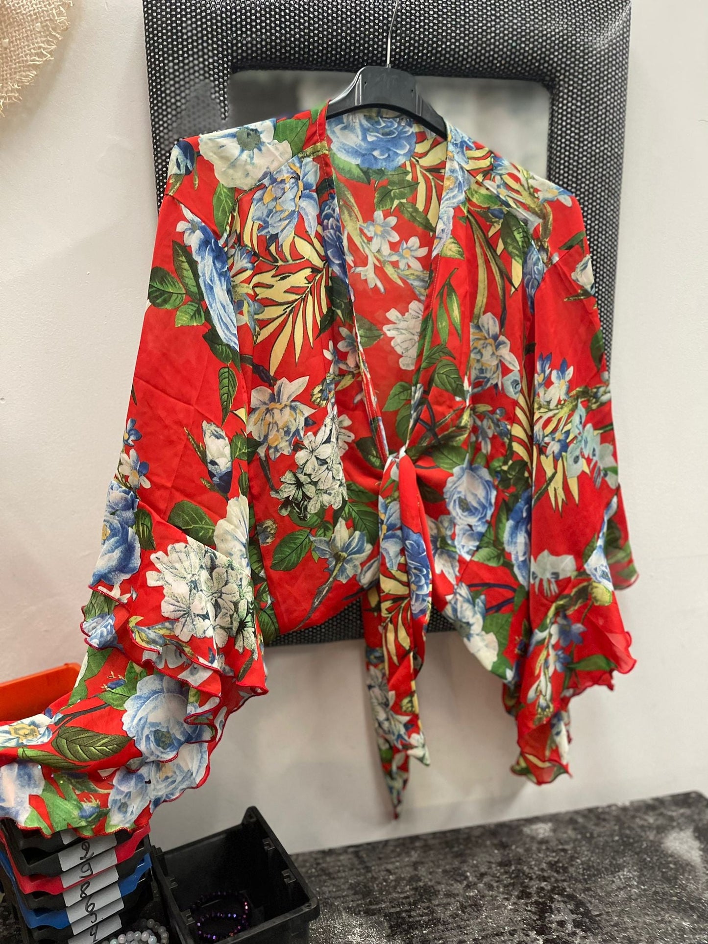 GILET VOILE CACHE - COEUR - L'autre mode