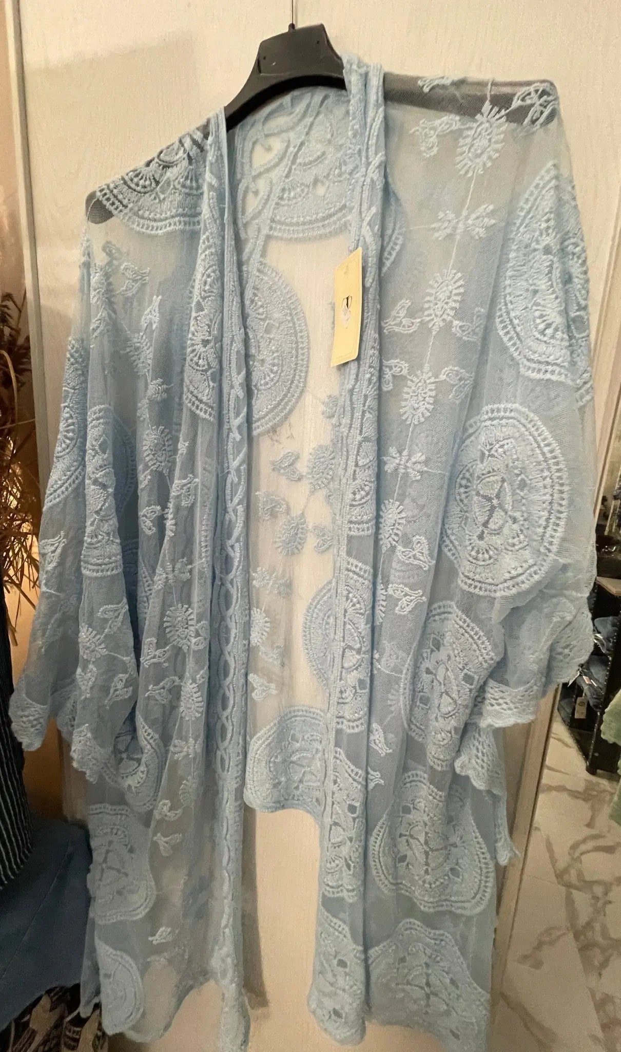Gilet voile de tulle Bohême - L'autre mode