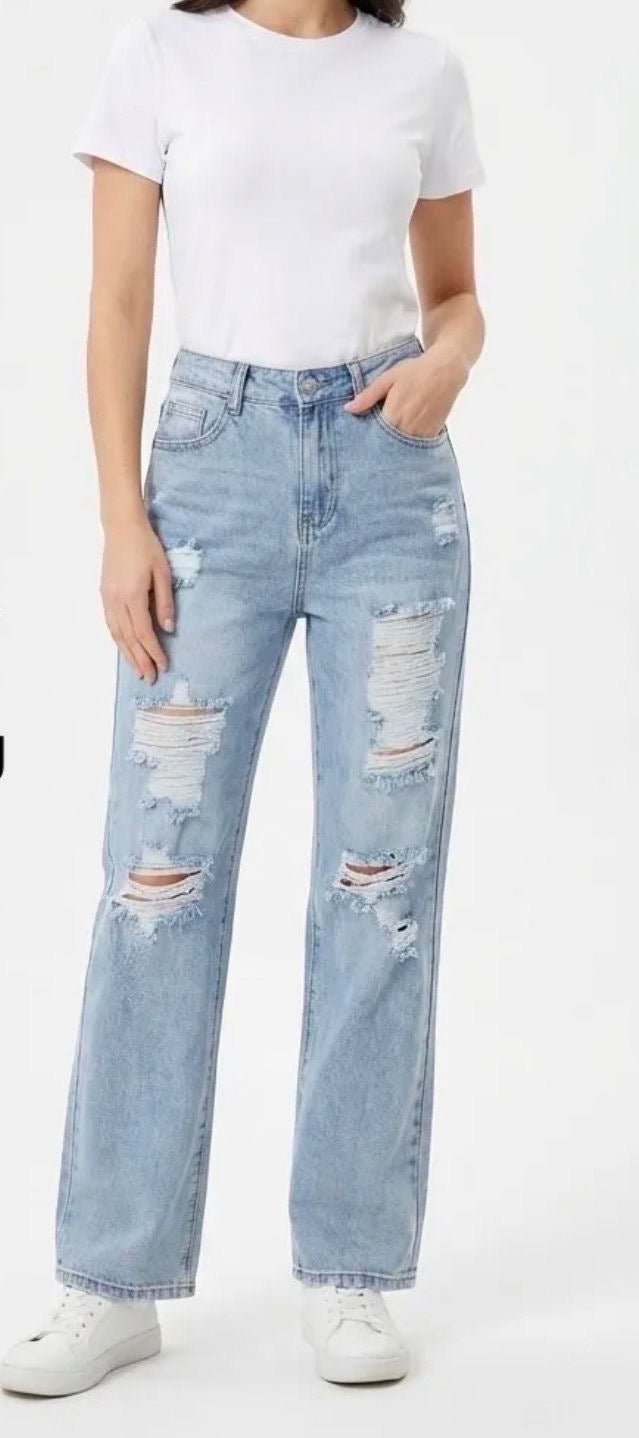 Jeans craqué - L'autre mode