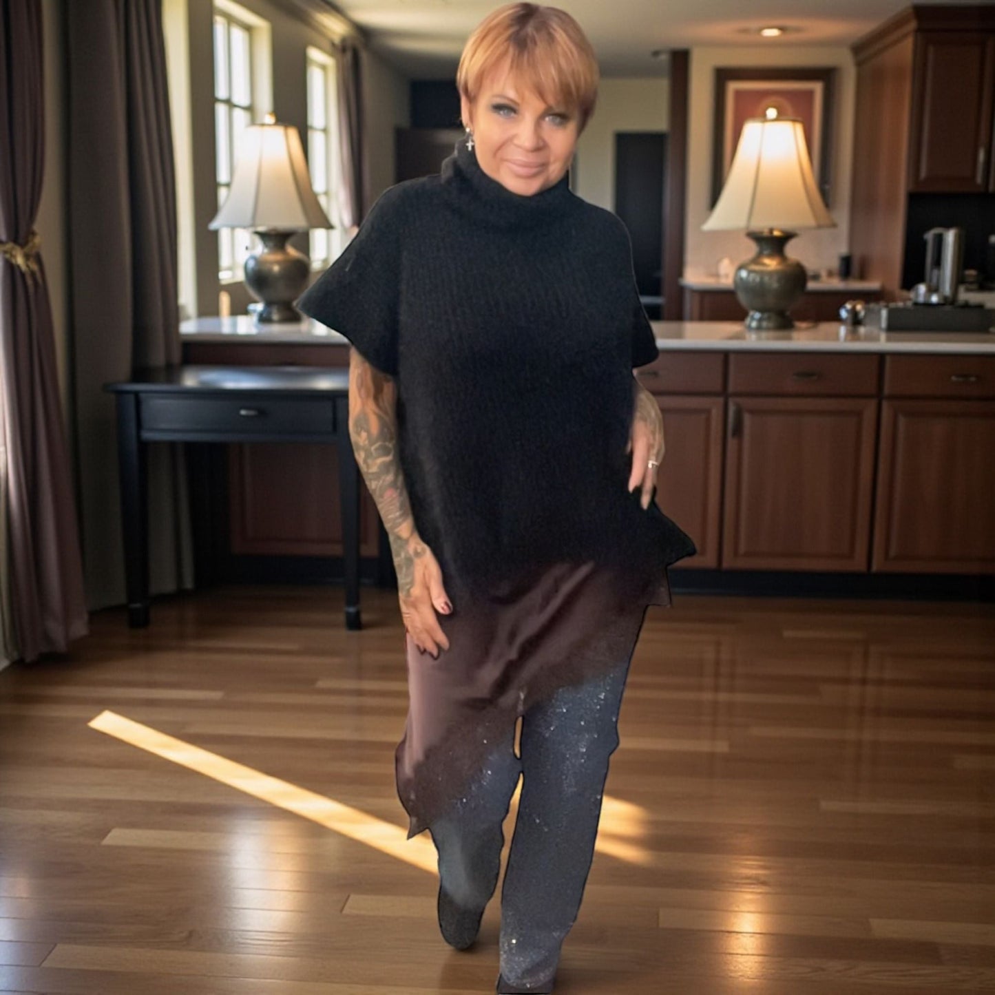 jeans jeux de lumières - L'autre mode