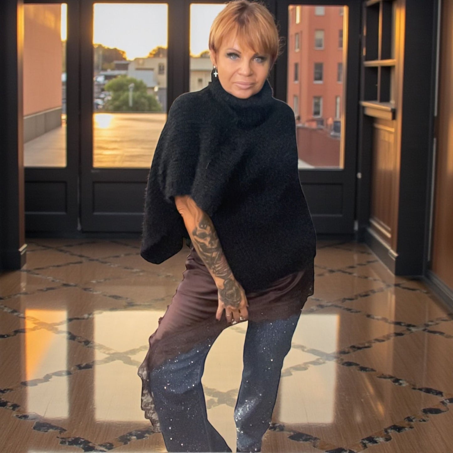 jeans jeux de lumières - L'autre mode