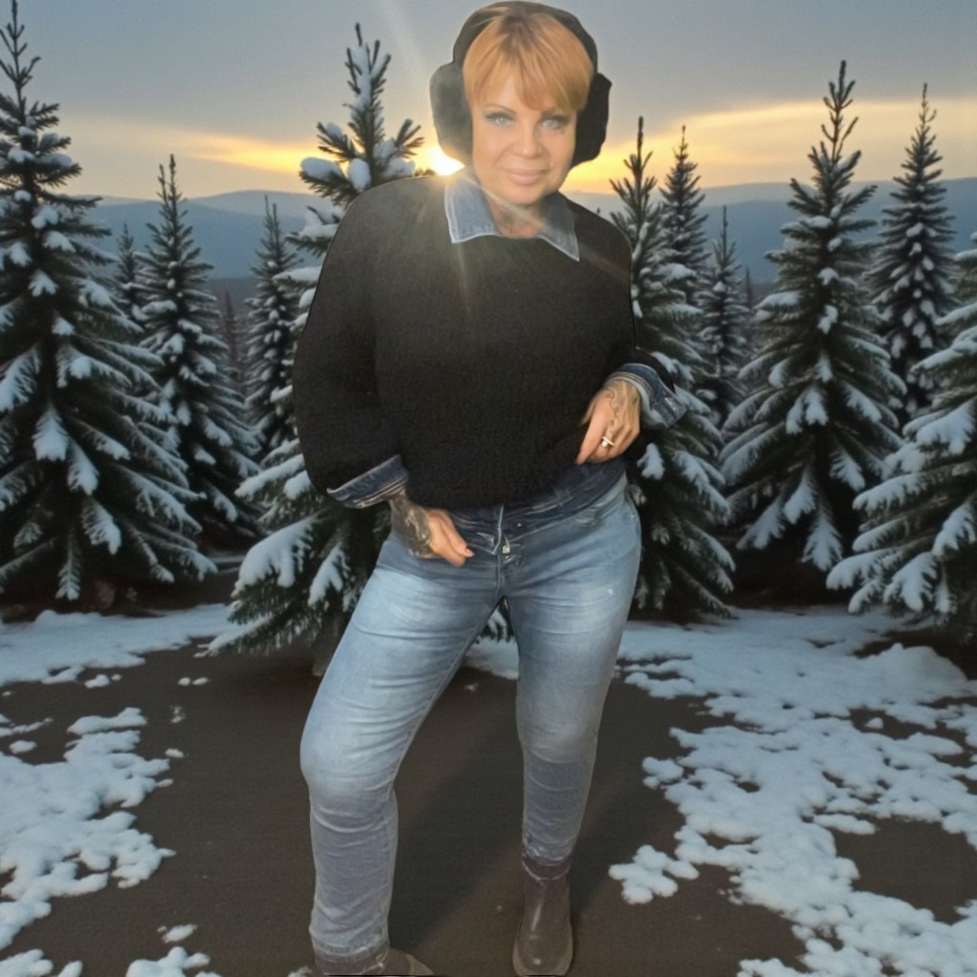 jeans karostar winter girly - L'autre mode