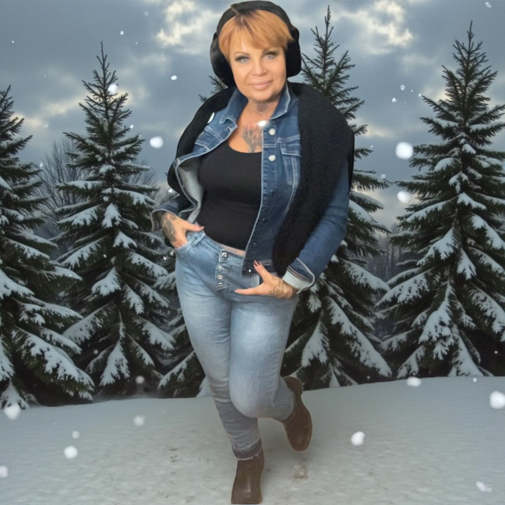 jeans karostar winter girly - L'autre mode