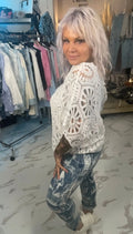 jeans nuage - L'autre mode