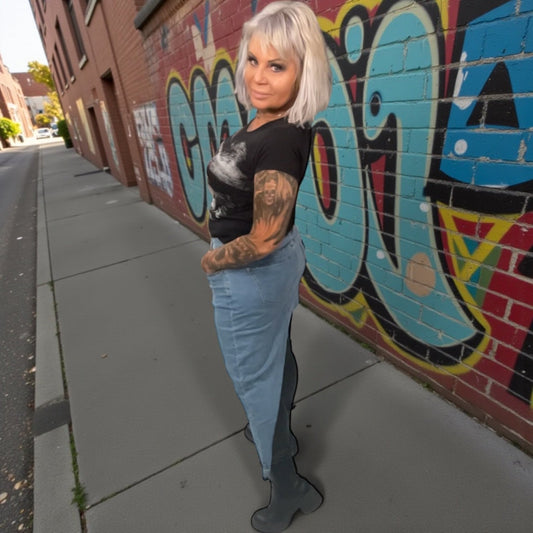 Jupe asym Karostar - L'autre mode