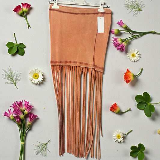 jupe frangée - L'autre mode