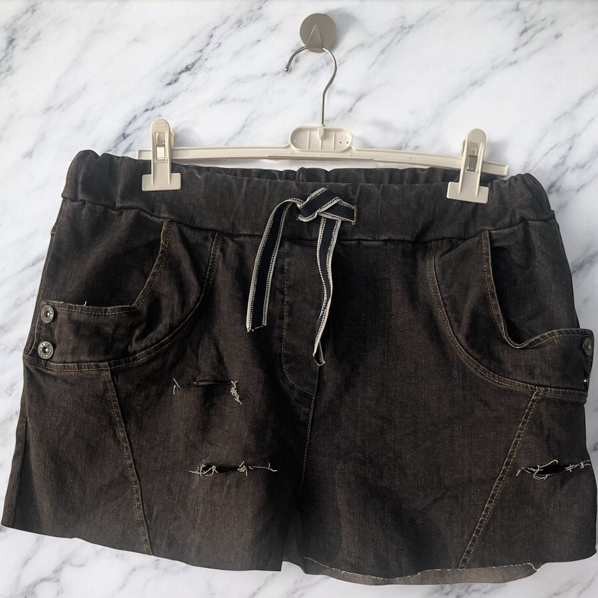 jupe jeans brutus - L'autre mode